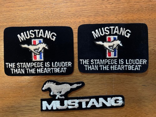 Use mustang patchs lot - mustang,
