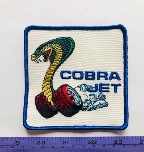 Vintage cobra jet patch ford - vintage,