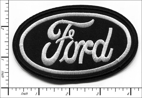 Ford embroidered iron - embroidered, patch